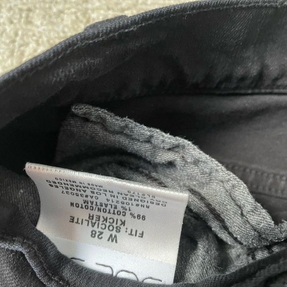Joes jeans socialite jeans cropped size 28 - Picture 5 of 5